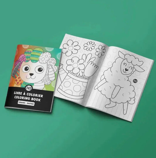 Livre à coloriage pico - Pâques