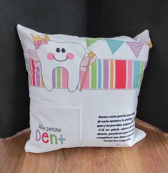 Coussin fée des dents