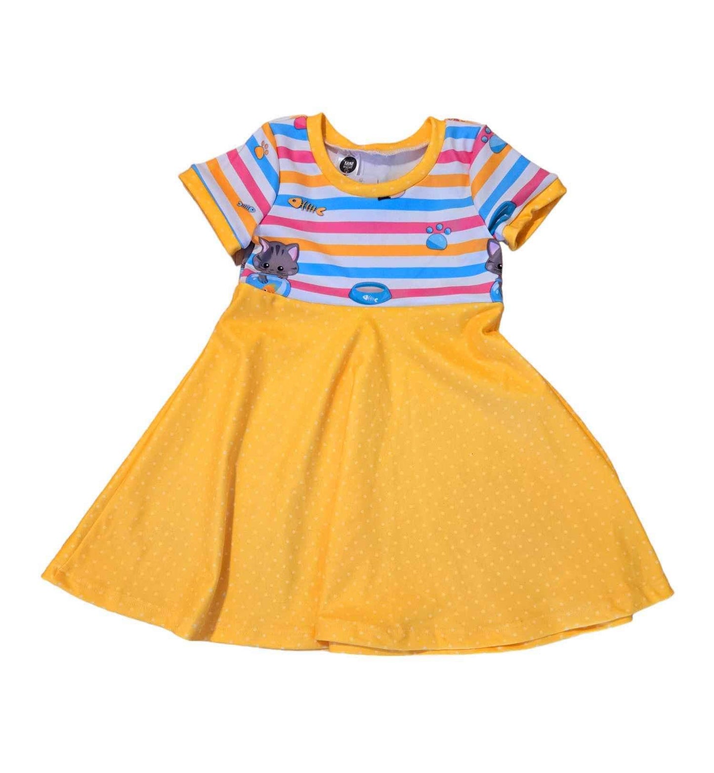 Robe mini biscuit 3/6 ans