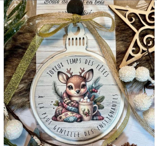 Boule de Noël | + Gentille des enseignantes