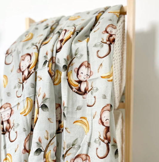 Doudou mousseline  | Singe