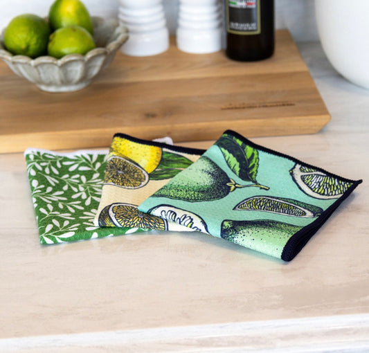 3 Linges nettoyants| Citron