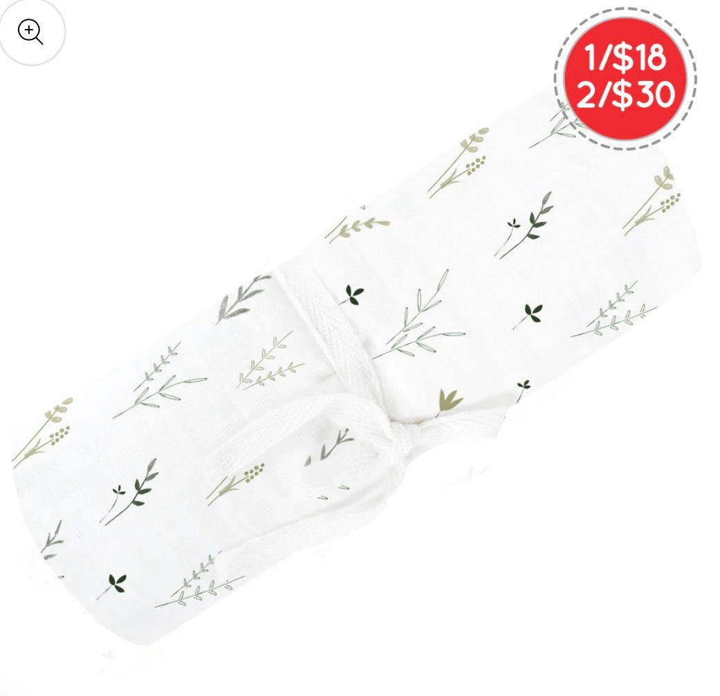 Mousseline feuillage | perlimpinpin
