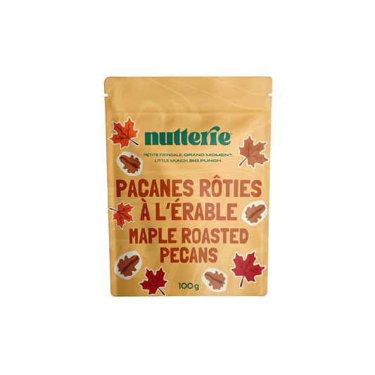 Pacanes Rôtis à l'Érable (100g)