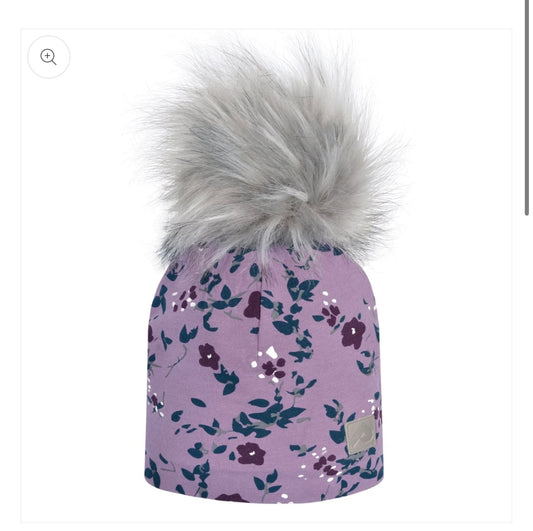 Tuque floral adulte