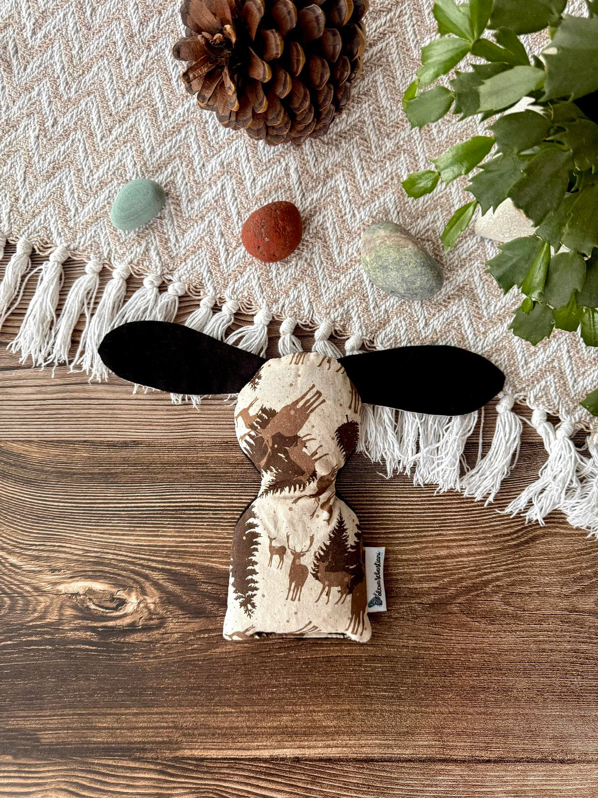 Sac Lapin chauffant forêt (collaboration Alexa Sebastiani)