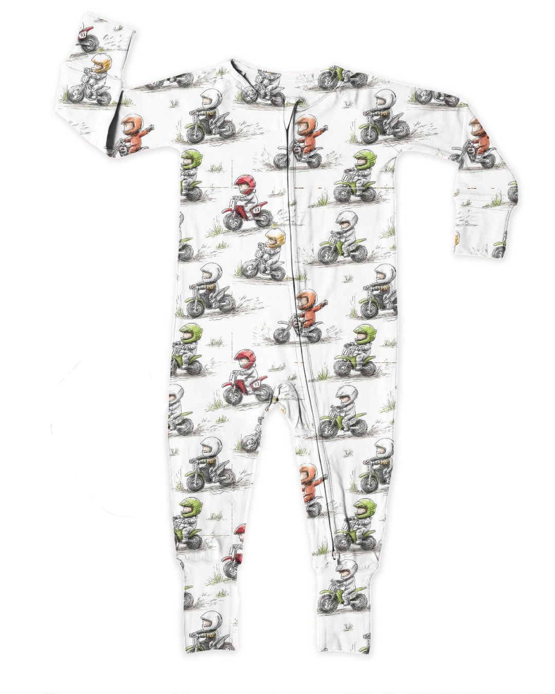 Pyjamas motocross 0-24mois