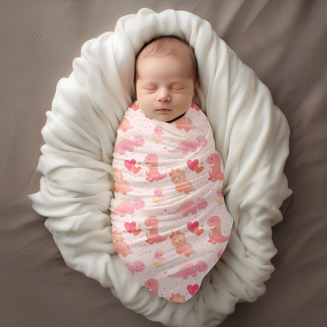 Mousseline classique | dinos rose