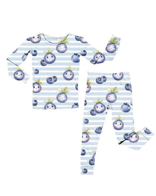 Pyjamas bleuets 2 à 10 ans
