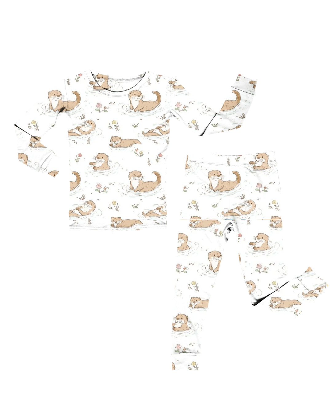 Pyjamas loutres 2 à 10ans