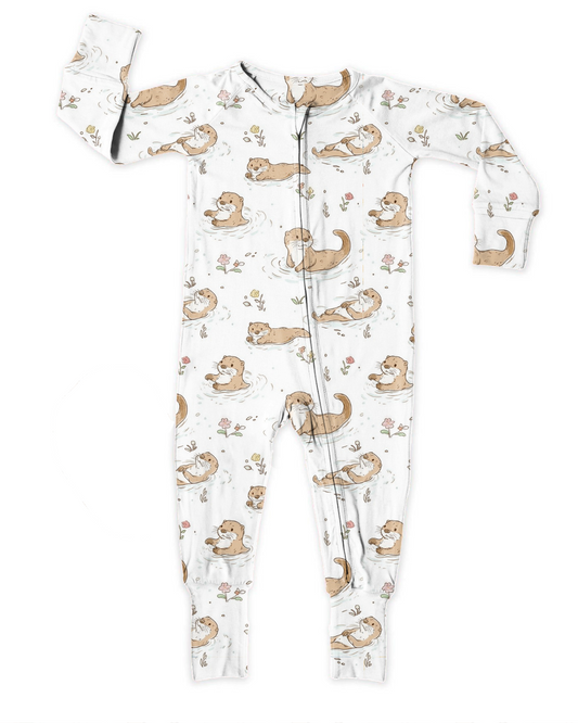 Pyjamas loutres 0-24mois